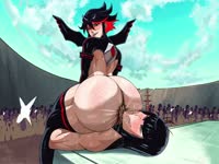 Ryuko farts on her sister